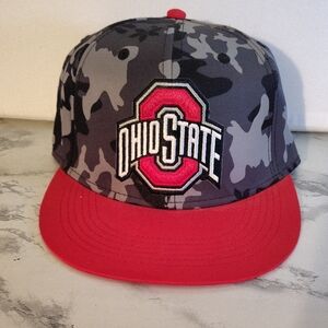 Ohio State Camo Snapback Hat